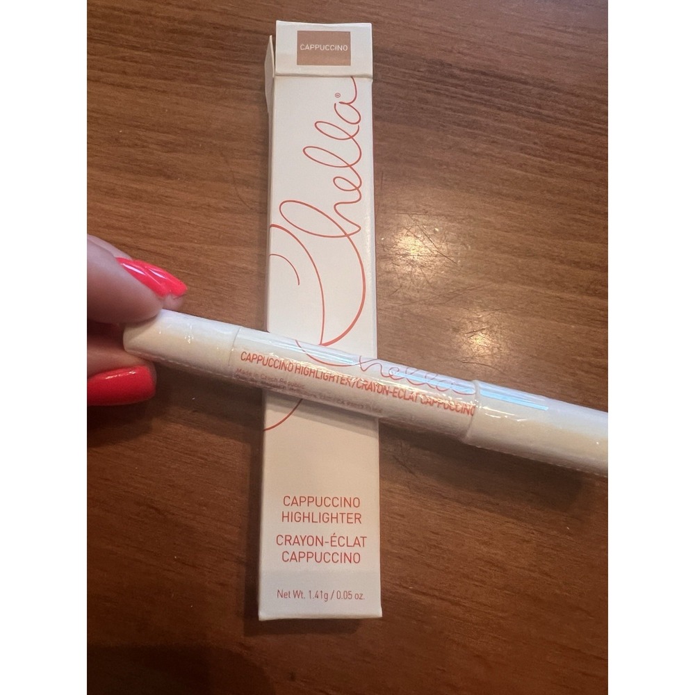 NEW Sealed Chella Highlighter Crayon ~ Cappuccino ~ Full Size 0.05 Oz - Picture 2 of 10
